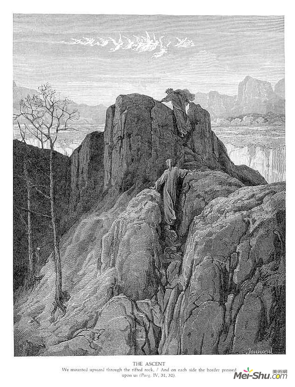 古斯塔夫·多尔(Gustave Dore)高清作品《上升》