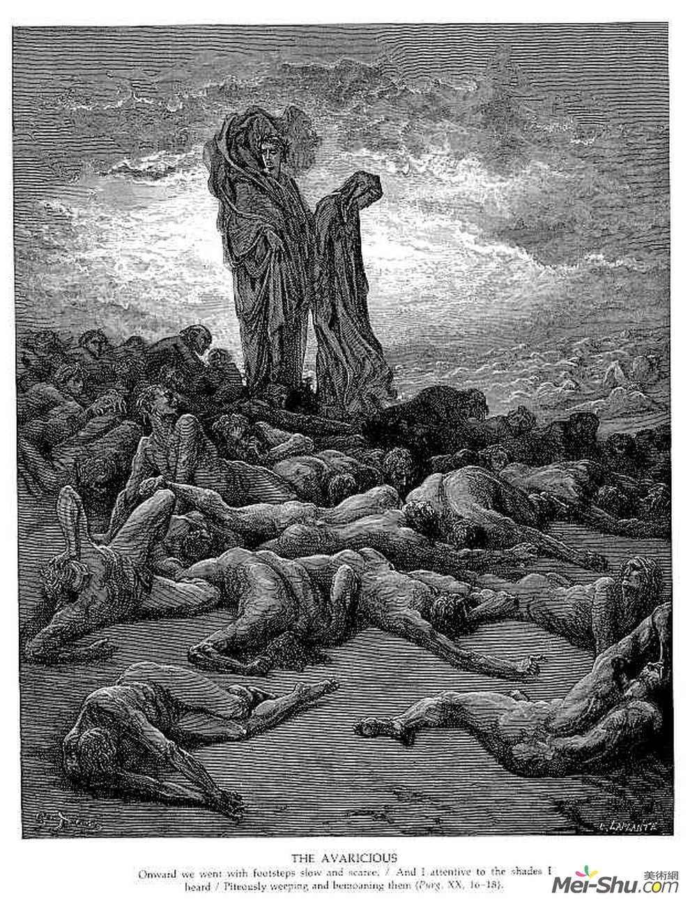 古斯塔夫·多尔(Gustave Dore)高清作品《贪婪的》