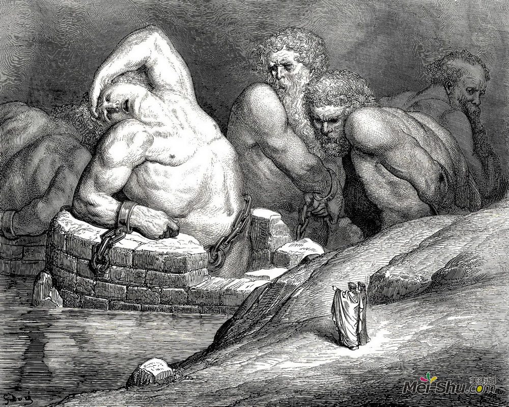 古斯塔夫·多尔(Gustave Dore)高清作品《The Inferno, Canto 31》