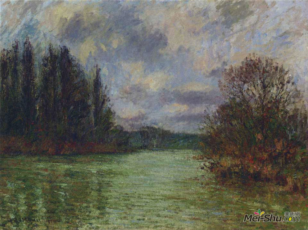 古斯塔夫·洛伊索(Gustave Loiseau)高清作品《奥伊斯河》