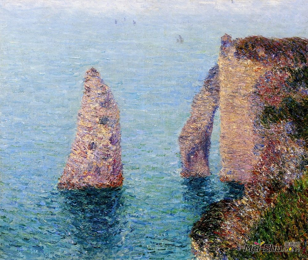 古斯塔夫·洛伊索(Gustave Loiseau)高清作品《埃特尔塔》
