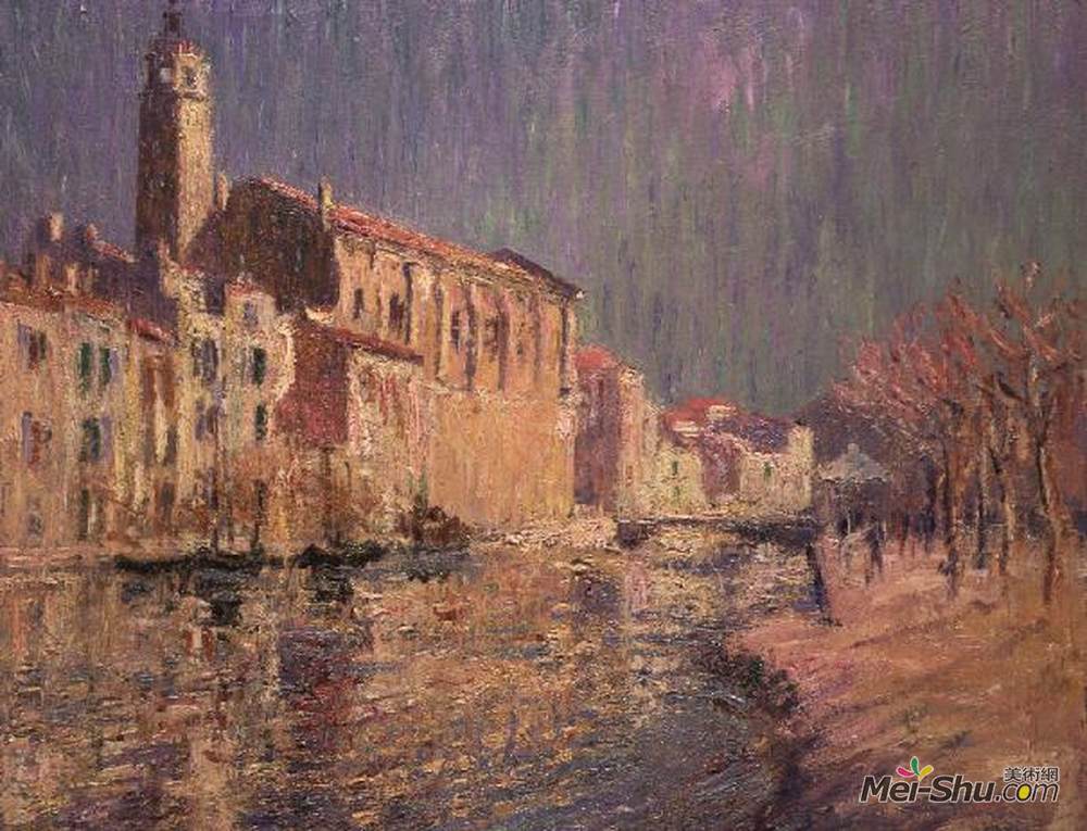 古斯塔夫·洛伊索(Gustave Loiseau)高清作品《莱斯马蒂格斯》