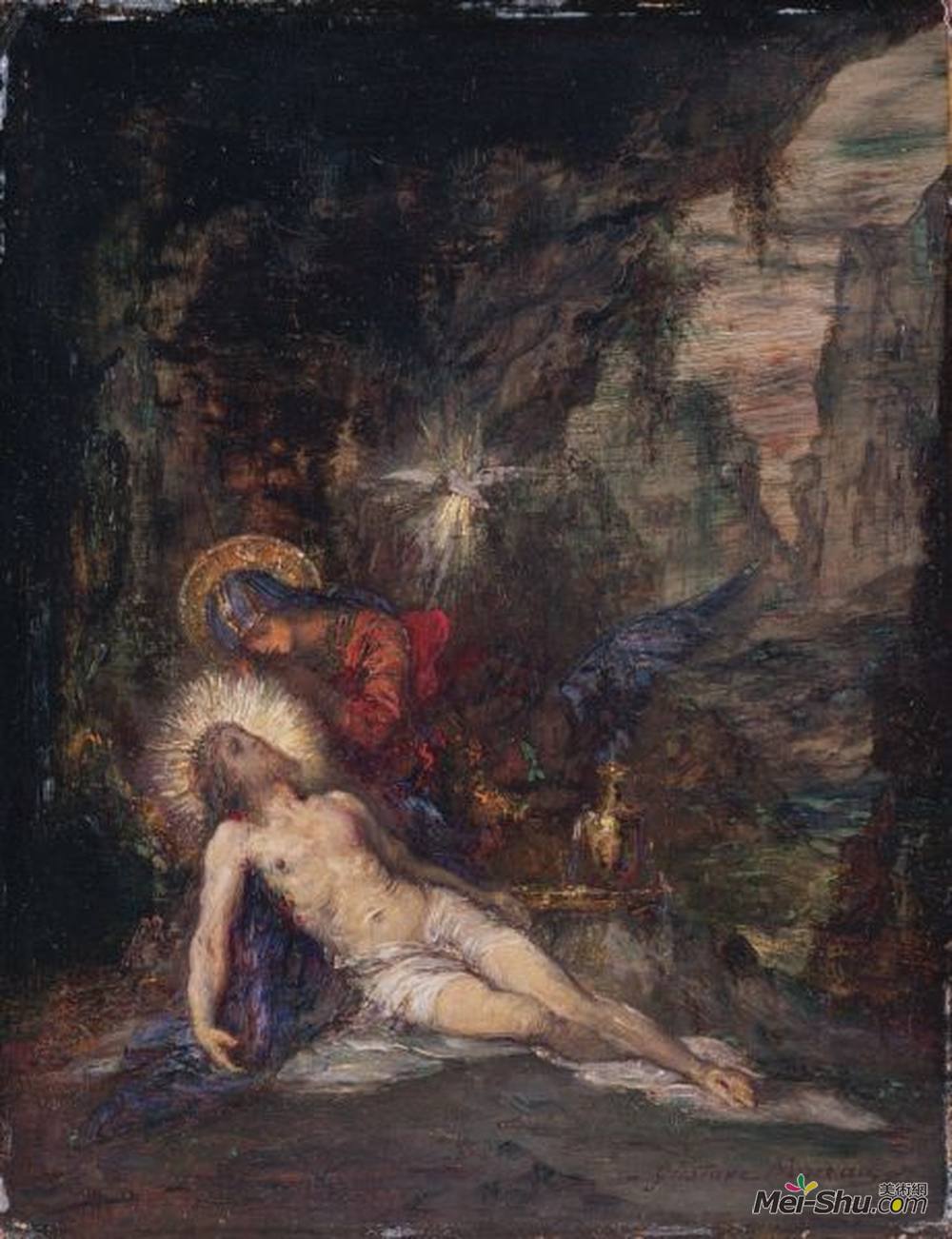 古斯塔夫·莫罗(Gustave Moreau)高清作品《皮埃塔》