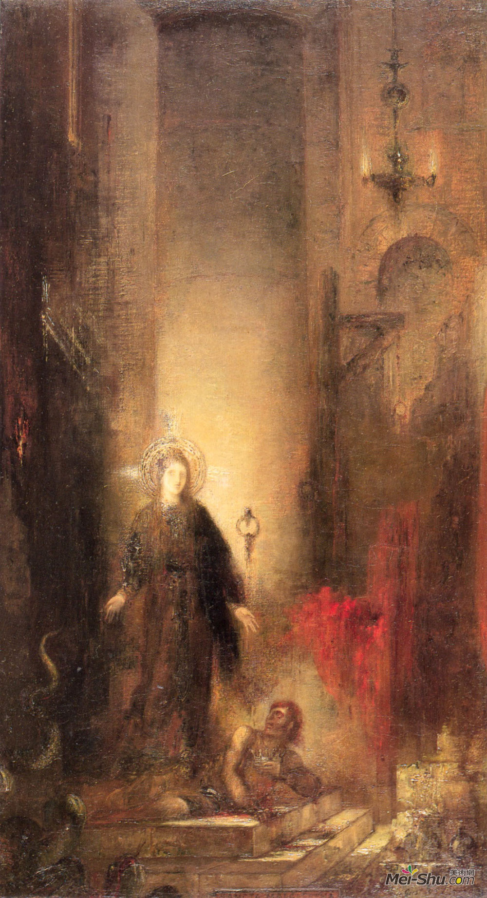 古斯塔夫·莫罗(Gustave Moreau)高清作品《圣玛格丽特》