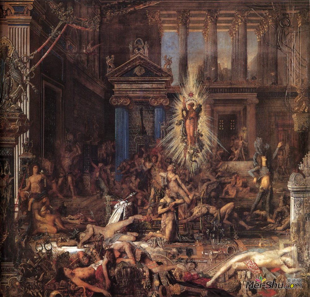 古斯塔夫·莫罗(gustave moreau)高清作品《求婚者》