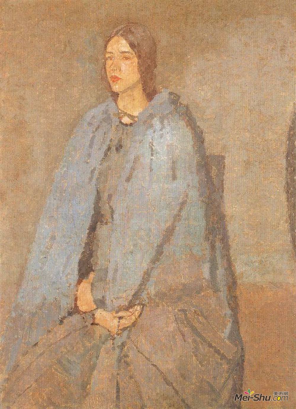 格温·约翰(Gwen John)高清作品《朝圣者》