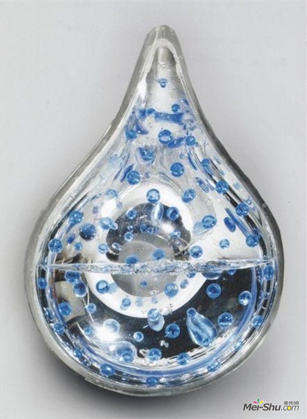 吉拉科希策(Gyula Kosice)高清作品《Gota de aguya y aredobas azules》