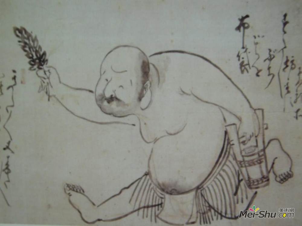 白隐慧鹤(Hakuin Ekaku)高清作品《苏塔苏塔博祖》