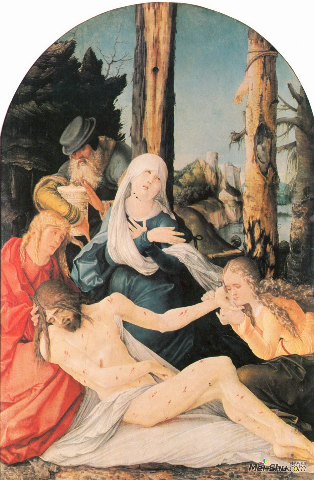 汉斯·鲍当(Hans Baldung)高清作品《哀悼》
