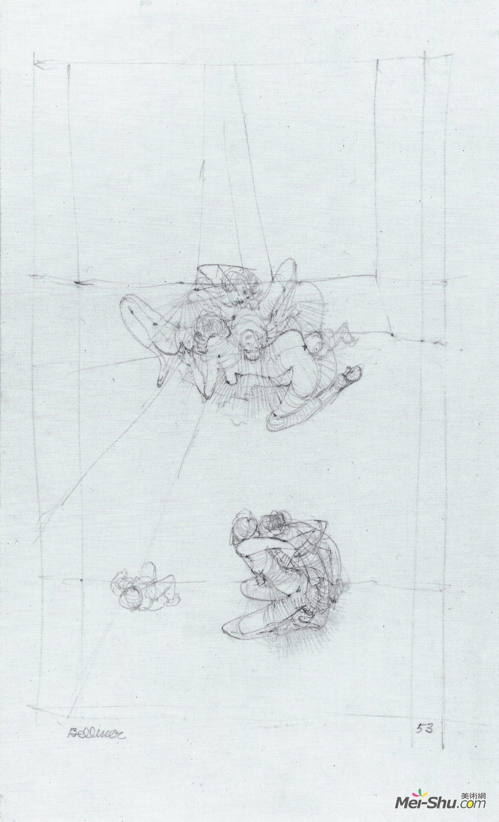 汉斯·贝尔默(Hans Bellmer)高清作品《无题》