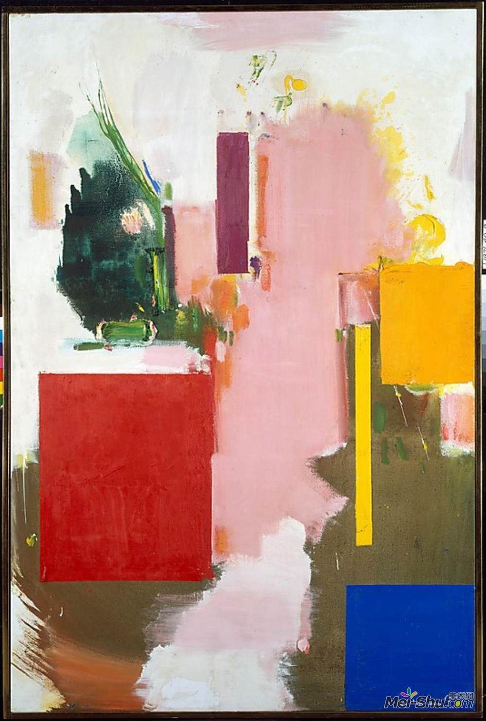 汉斯·霍夫曼(Hans Hofmann)高清作品《1965年夏天》