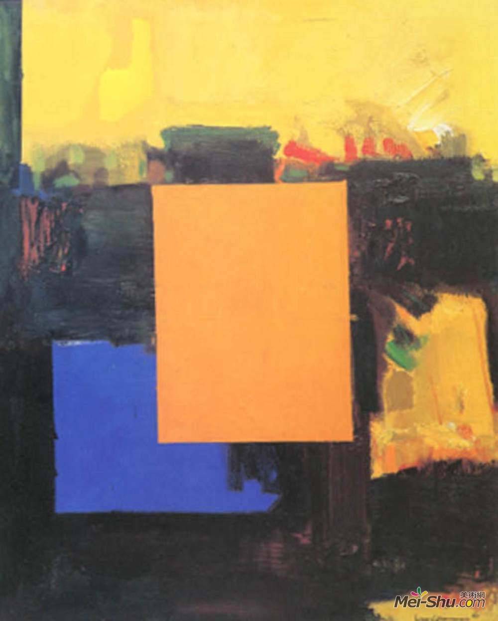 汉斯·霍夫曼(Hans Hofmann)高清作品《奥拉普诺比》