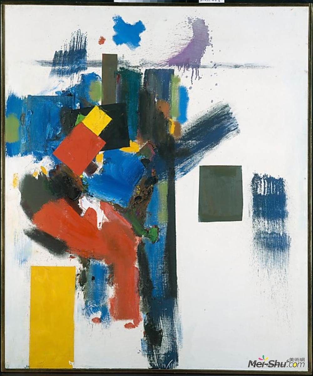 汉斯·霍夫曼(Hans Hofmann)高清作品《纹章召唤》