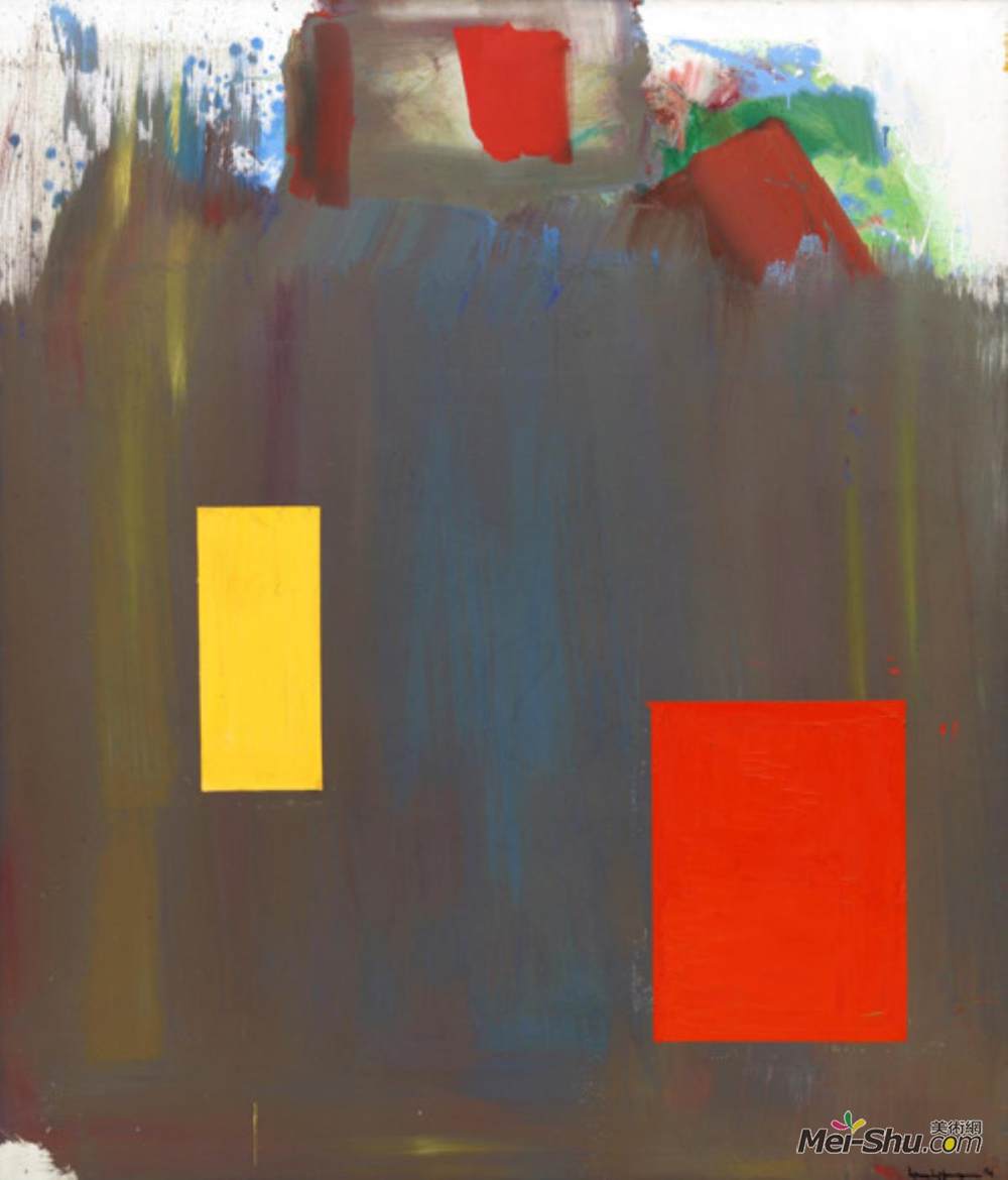 汉斯·霍夫曼(Hans Hofmann)高清作品《记忆中永恒》