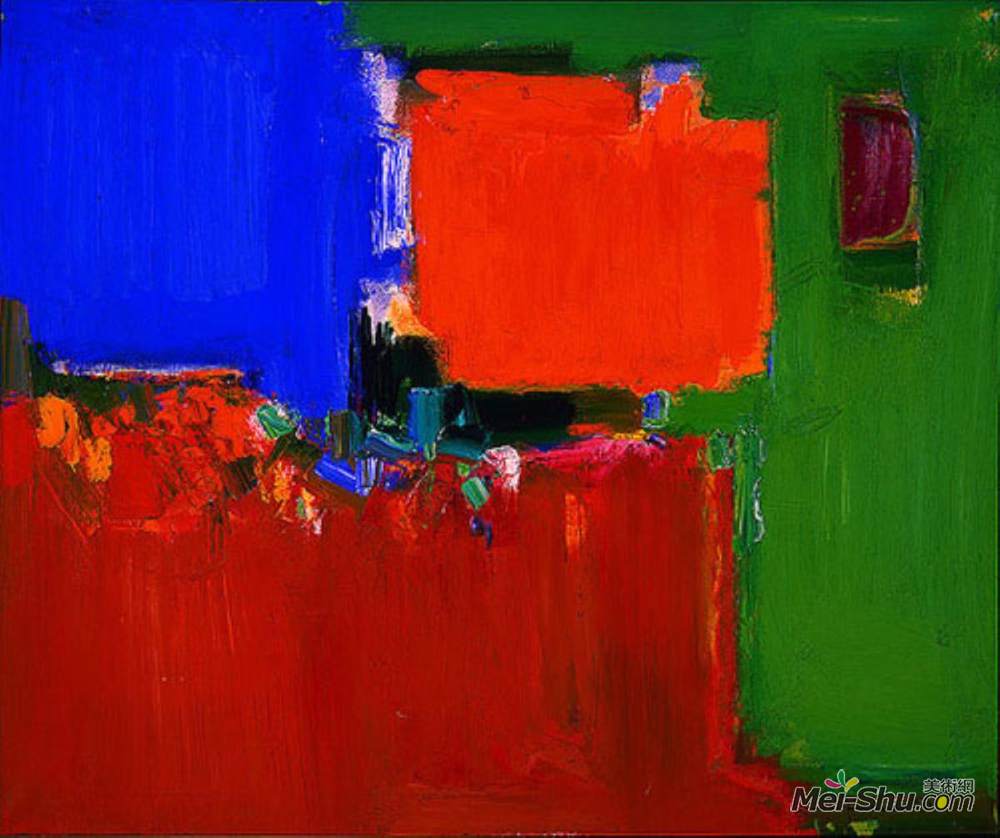 汉斯·霍夫曼(Hans Hofmann)高清作品《印度夏季》