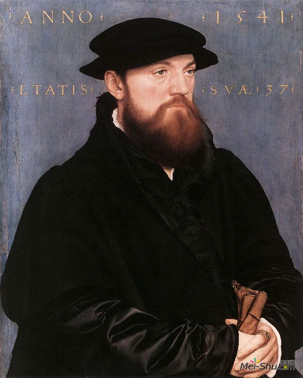 汉斯·荷尔拜因(Hans Holbein the Younger)高清作品《德沃斯范斯滕维克》