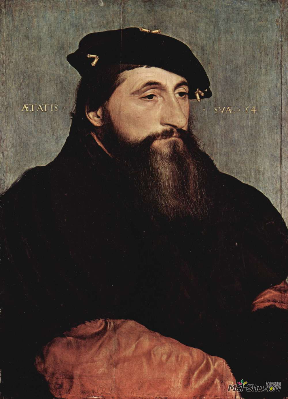 汉斯·荷尔拜因(Hans Holbein the Younger)高清作品《洛顿公爵》