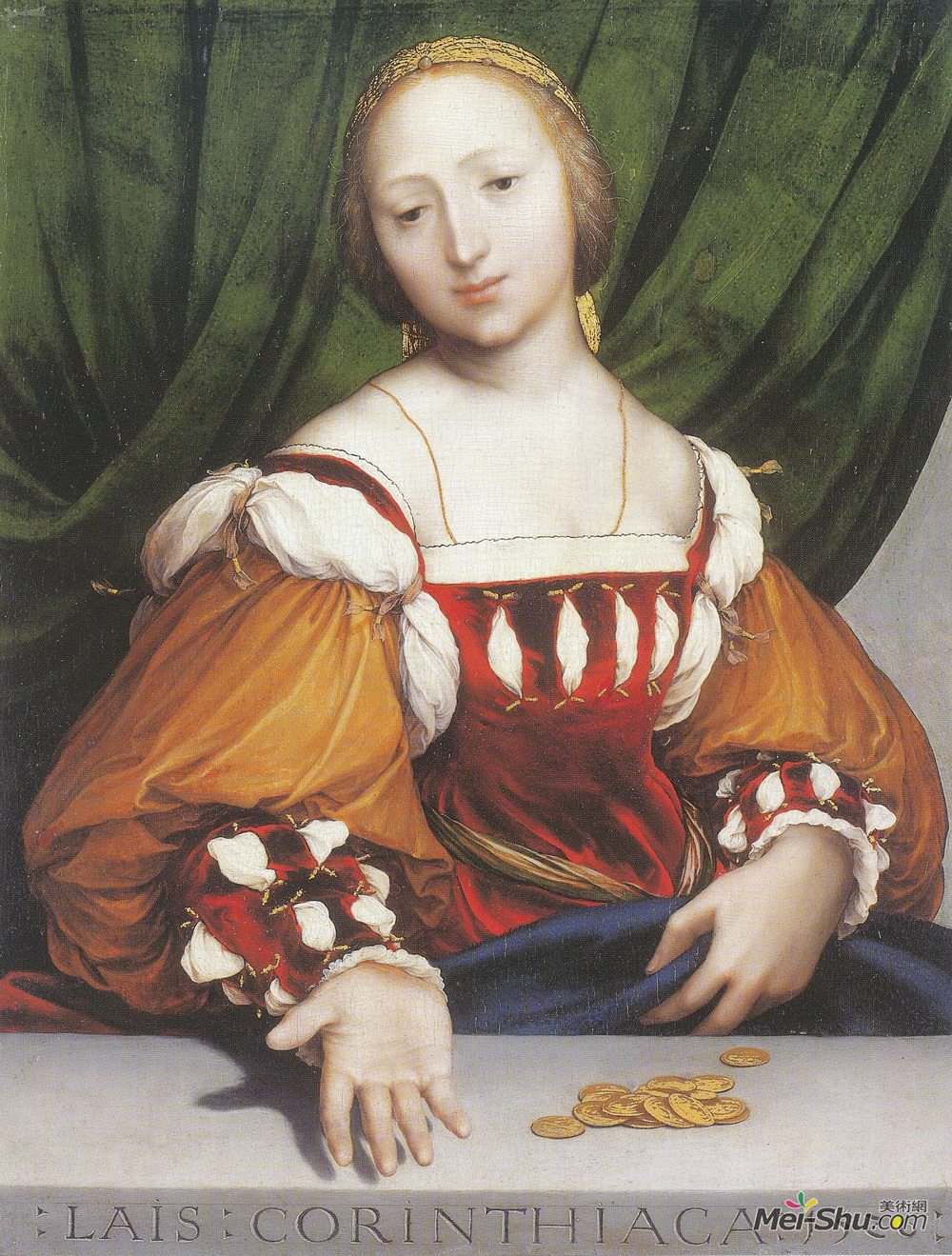 汉斯·荷尔拜因(Hans Holbein the Younger)高清作品《科林蒂亚卡》