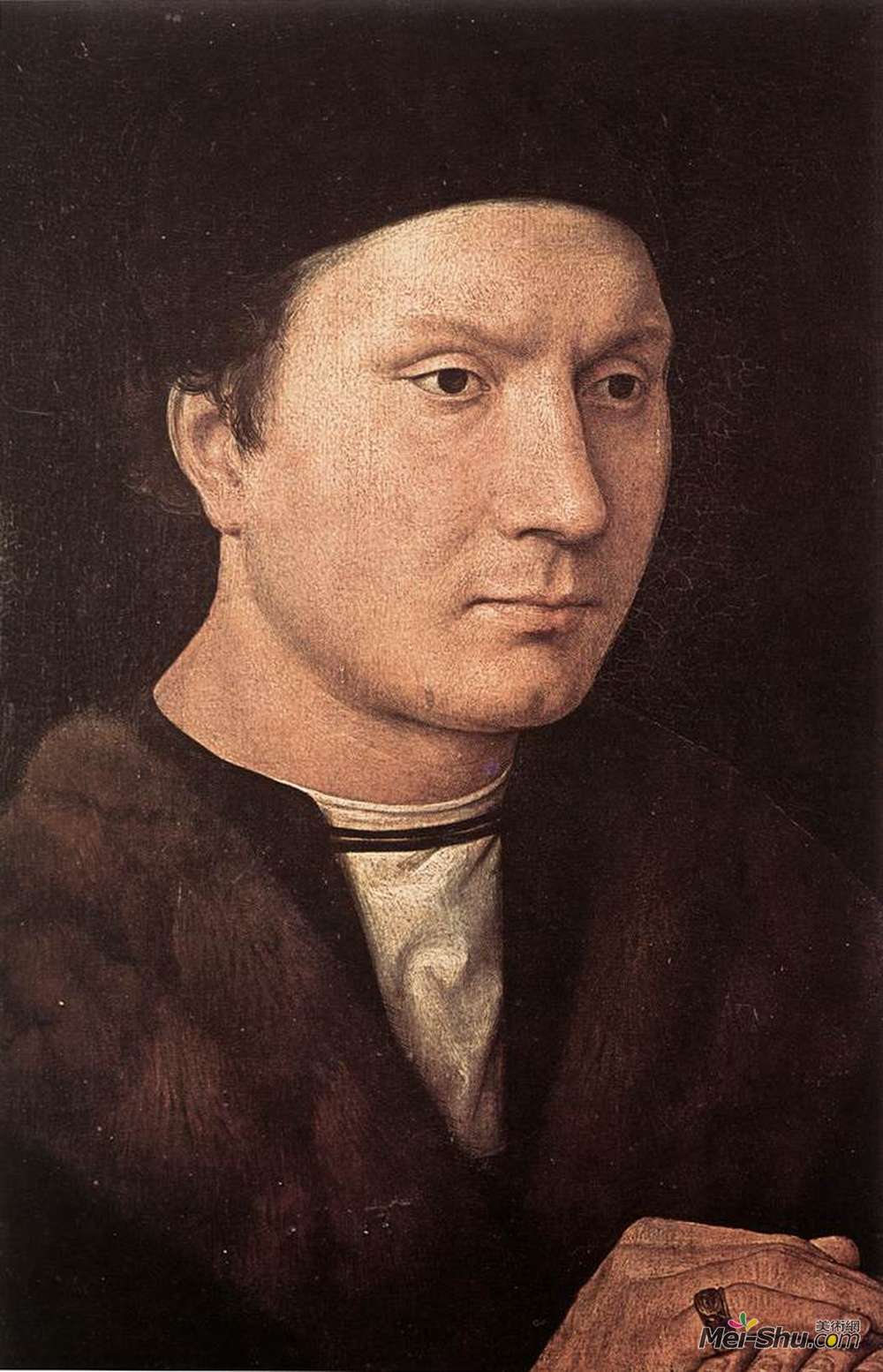汉斯·梅姆林(Hans Memling)高清作品《男人肖像》