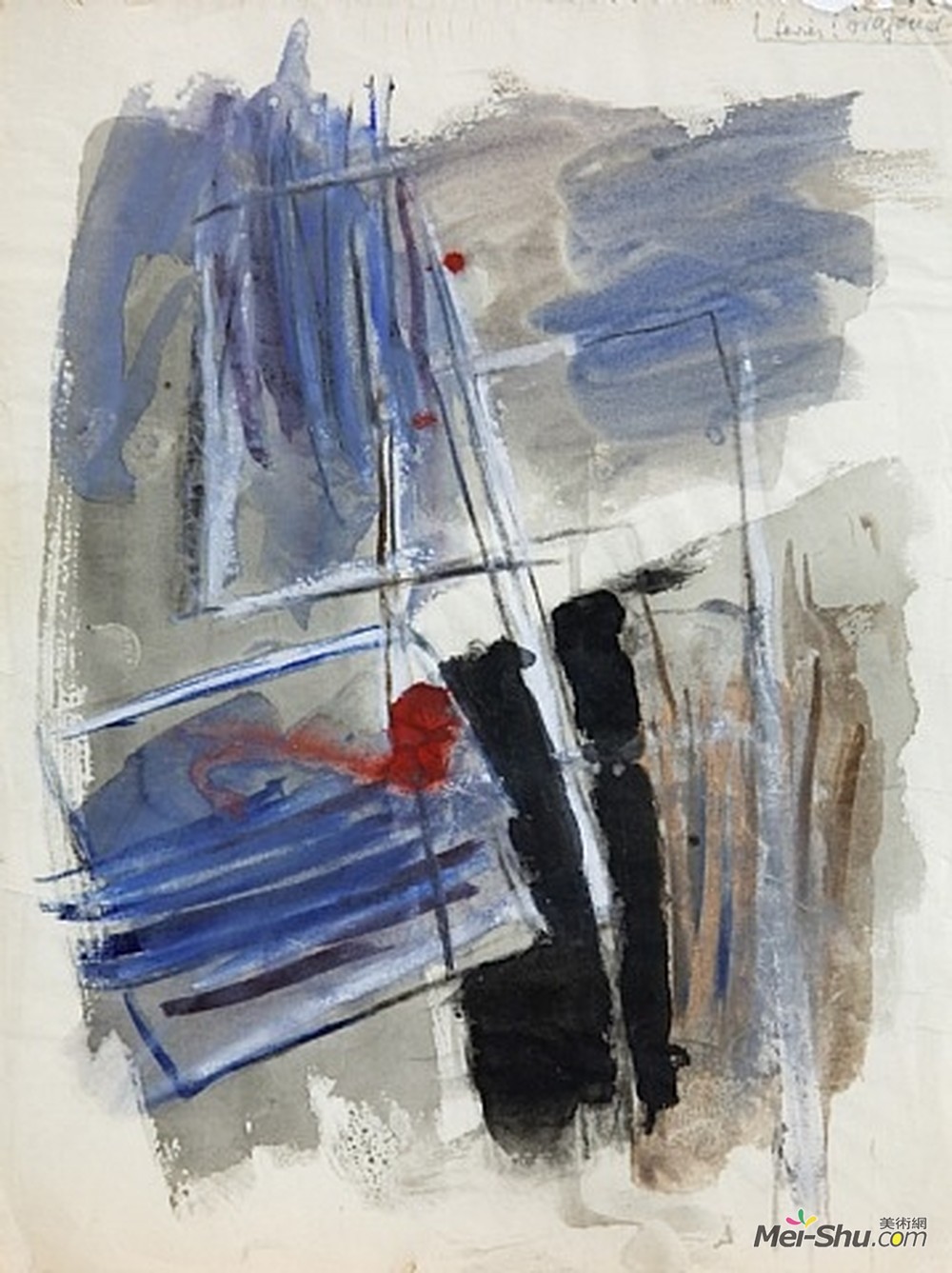 汉斯·里克特(Hans Richter)高清作品《Untitled - no. 817B》