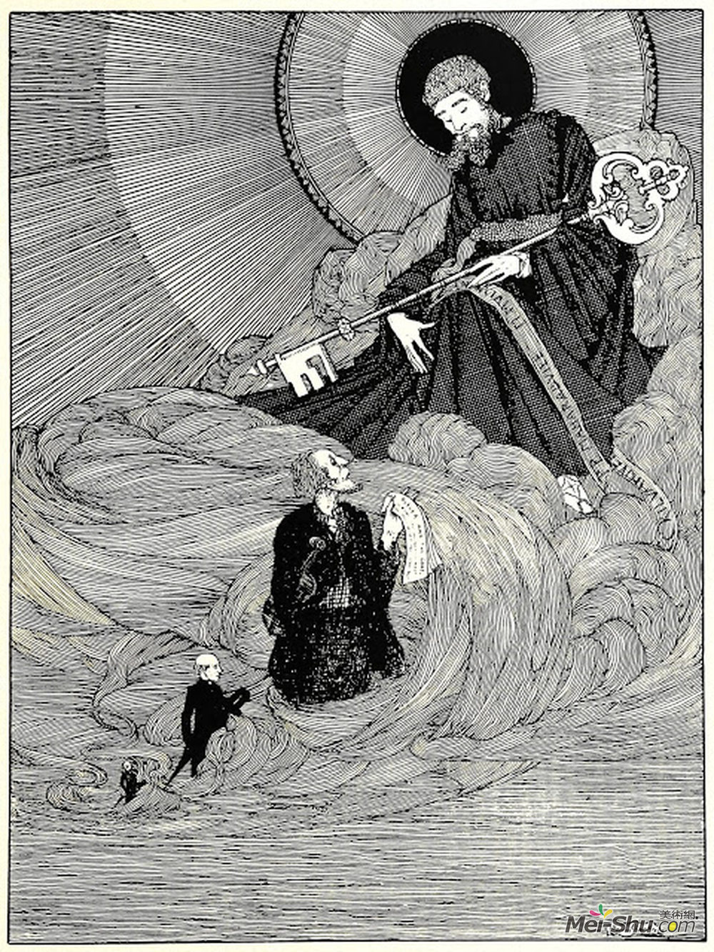 哈利·克拉克(Harry Clarke)高清作品《春天的一年》