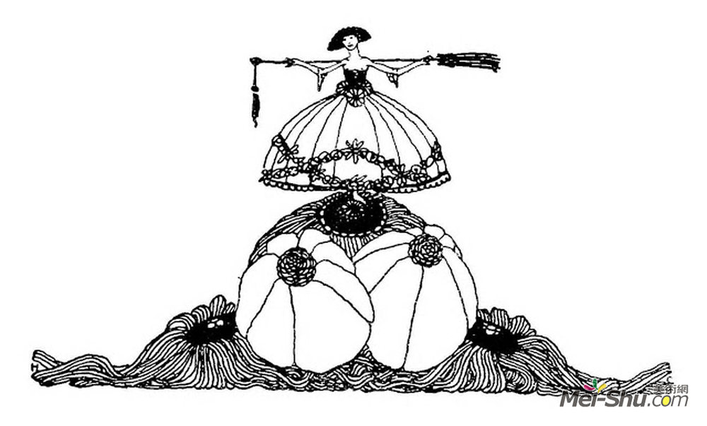 哈利·克拉克(Harry Clarke)高清作品《春天的一年》