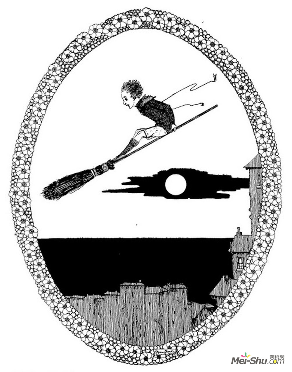 哈利·克拉克(Harry Clarke)高清作品《春天的一年》