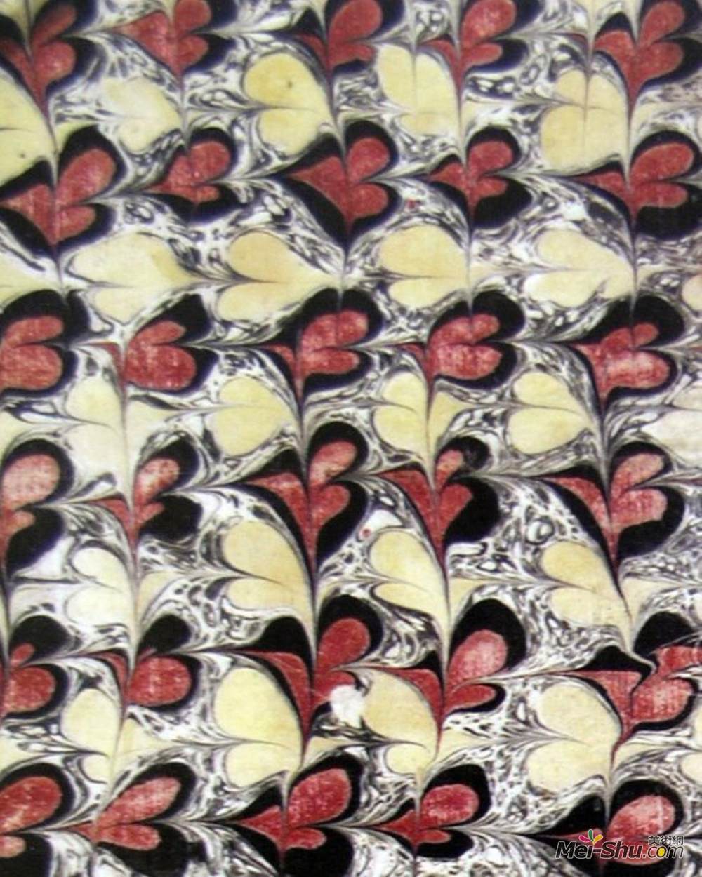 哈蒂普梅因德埃芬迪(Hatip Mehmed Efendi)高清作品《Ebru (attributed)》