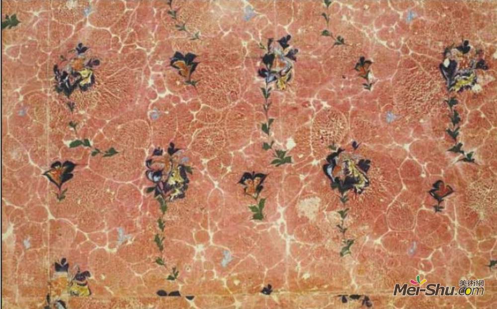 哈蒂普梅因德埃芬迪(Hatip Mehmed Efendi)高清作品《Ebru (attributed)》