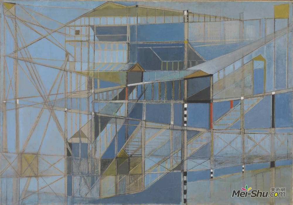 海达·斯特恩(Hedda Sterne)高清作品《纽约，纽约》