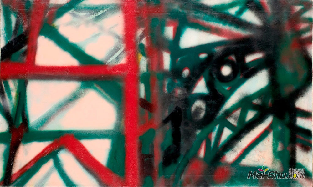 海达·斯特恩(Hedda Sterne)高清作品《纽约，纽约，1955年》