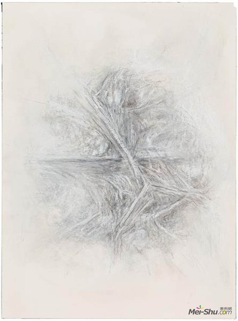 海达·斯特恩(Hedda Sterne)高清作品《宁静与混乱（2001年10月10日）》