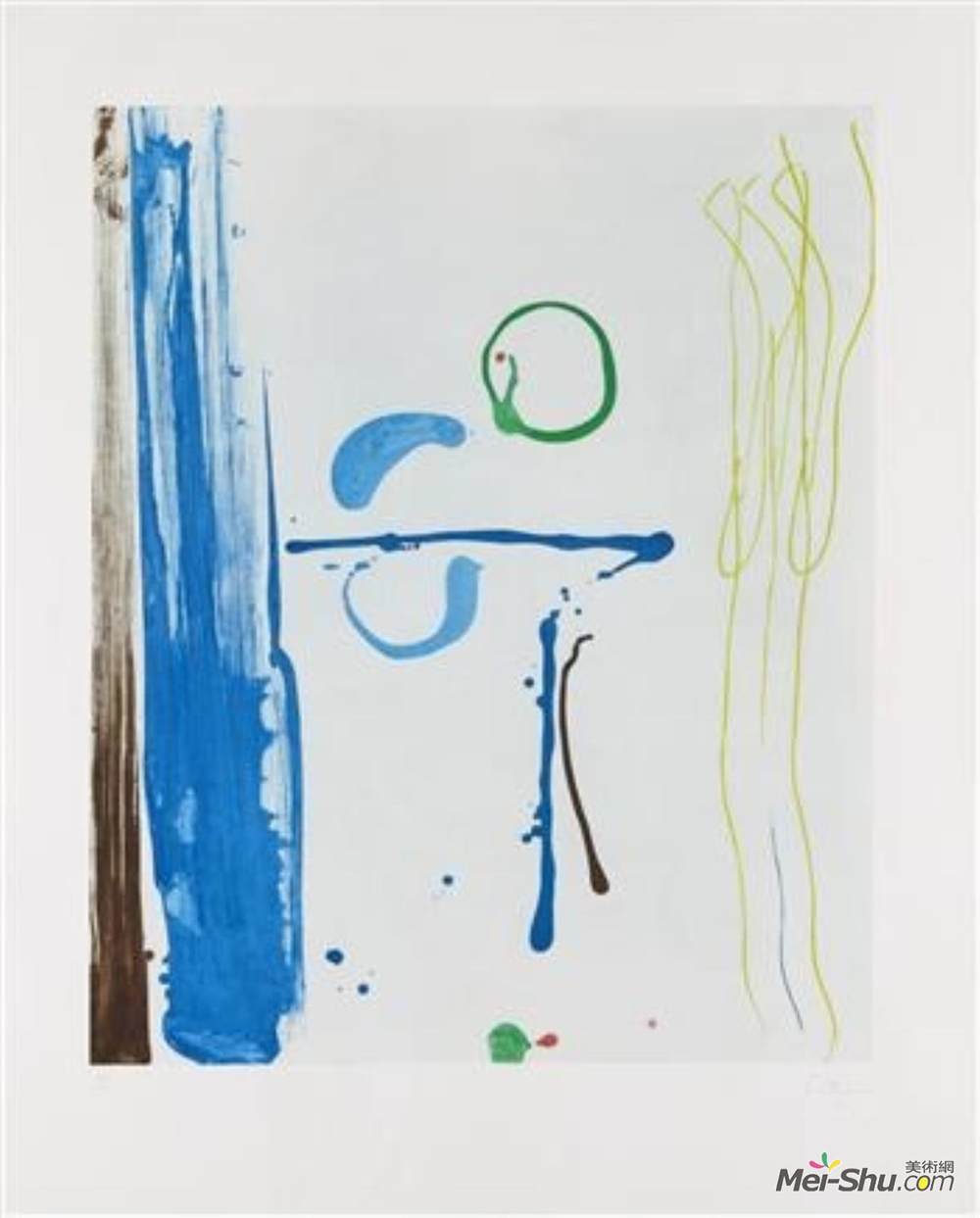 海伦·弗兰肯萨勒(Helen Frankenthaler)高清作品《雨后的阳光》