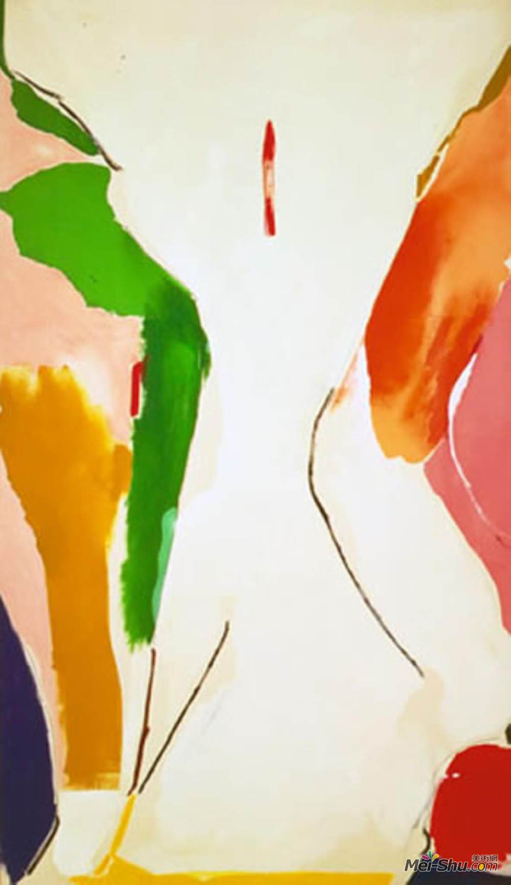 海伦·弗兰肯萨勒(Helen Frankenthaler)高清作品《生活边缘》