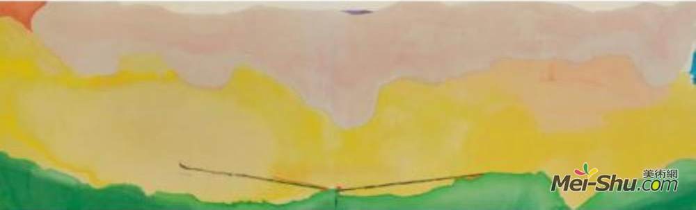 海伦·弗兰肯萨勒(Helen Frankenthaler)高清作品《林荫大道》