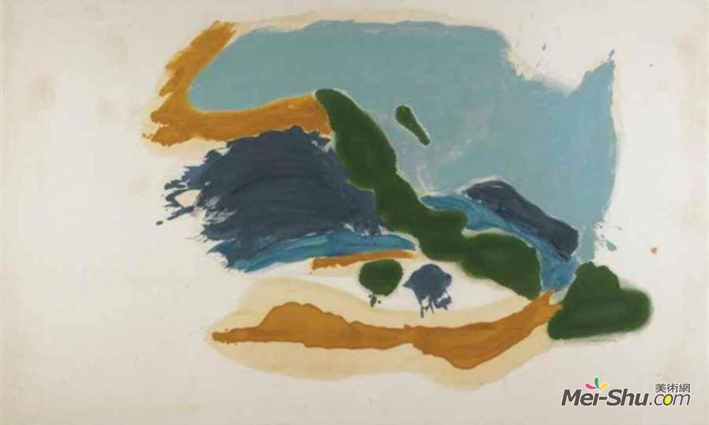 海伦·弗兰肯萨勒(Helen Frankenthaler)高清作品《托斯卡纳》