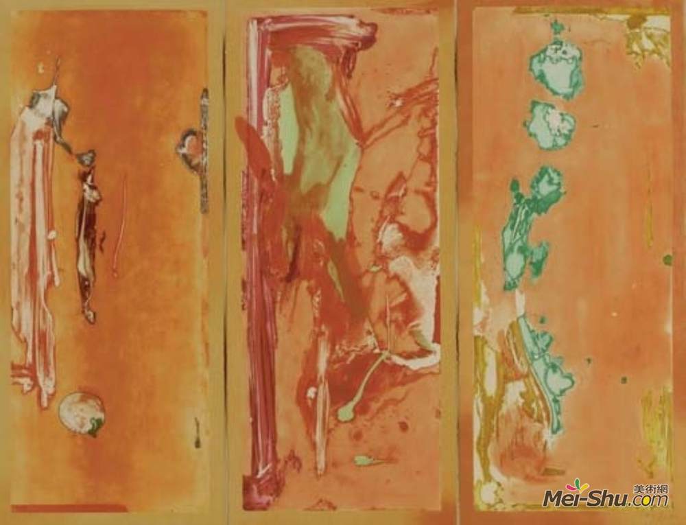 海伦·弗兰肯萨勒(Helen Frankenthaler)高清作品《网关》