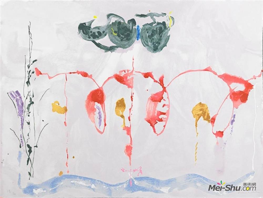海伦·弗兰肯萨勒(Helen Frankenthaler)高清作品《阿丽》