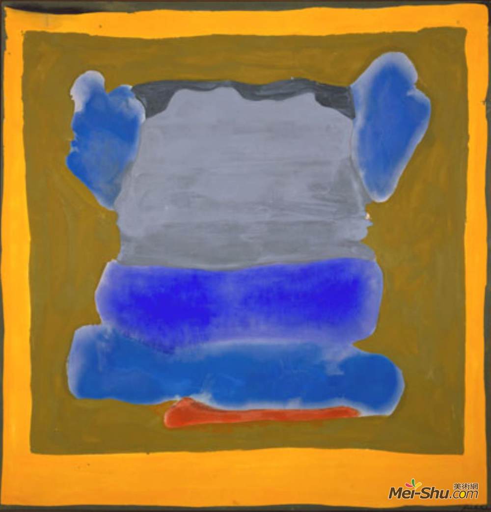 海伦·弗兰肯萨勒(Helen Frankenthaler)高清作品《佛苑》