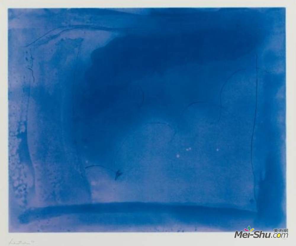 海伦·弗兰肯萨勒(Helen Frankenthaler)高清作品《柯罗的马克》