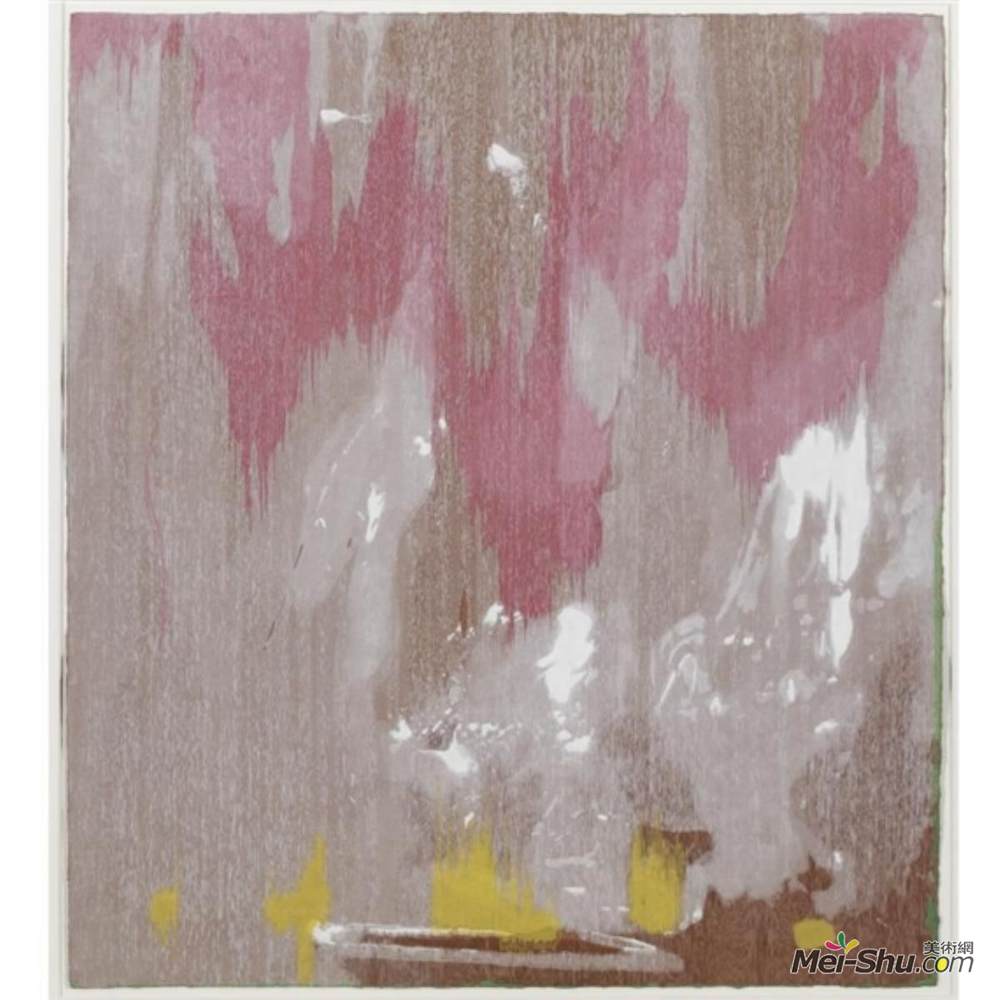 海伦·弗兰肯萨勒(Helen Frankenthaler)高清作品《源氏传说》