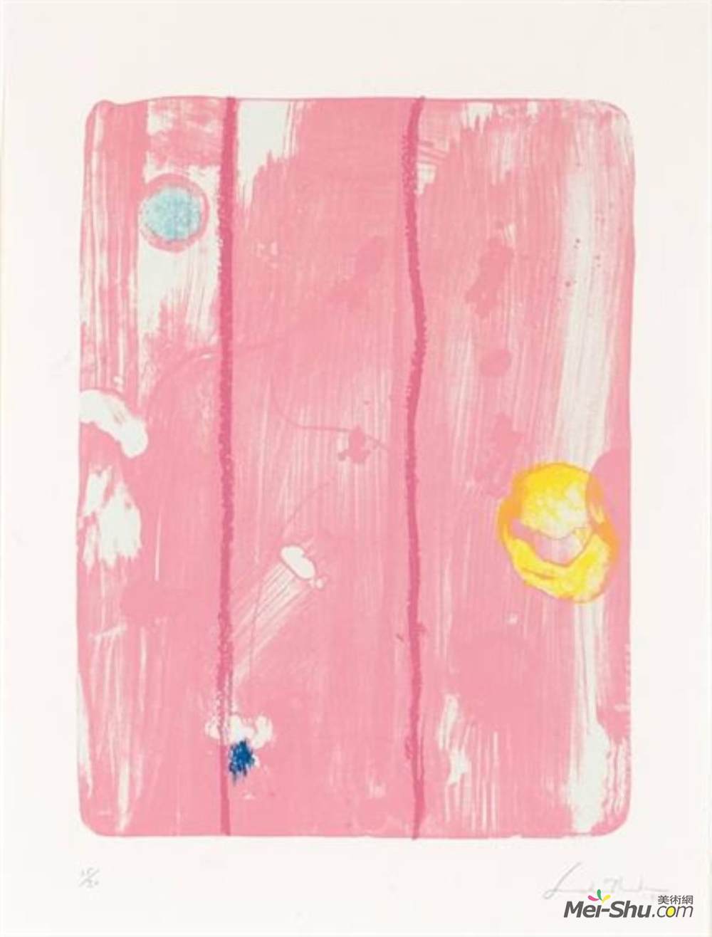 海伦·弗兰肯萨勒(Helen Frankenthaler)高清作品《反思八》