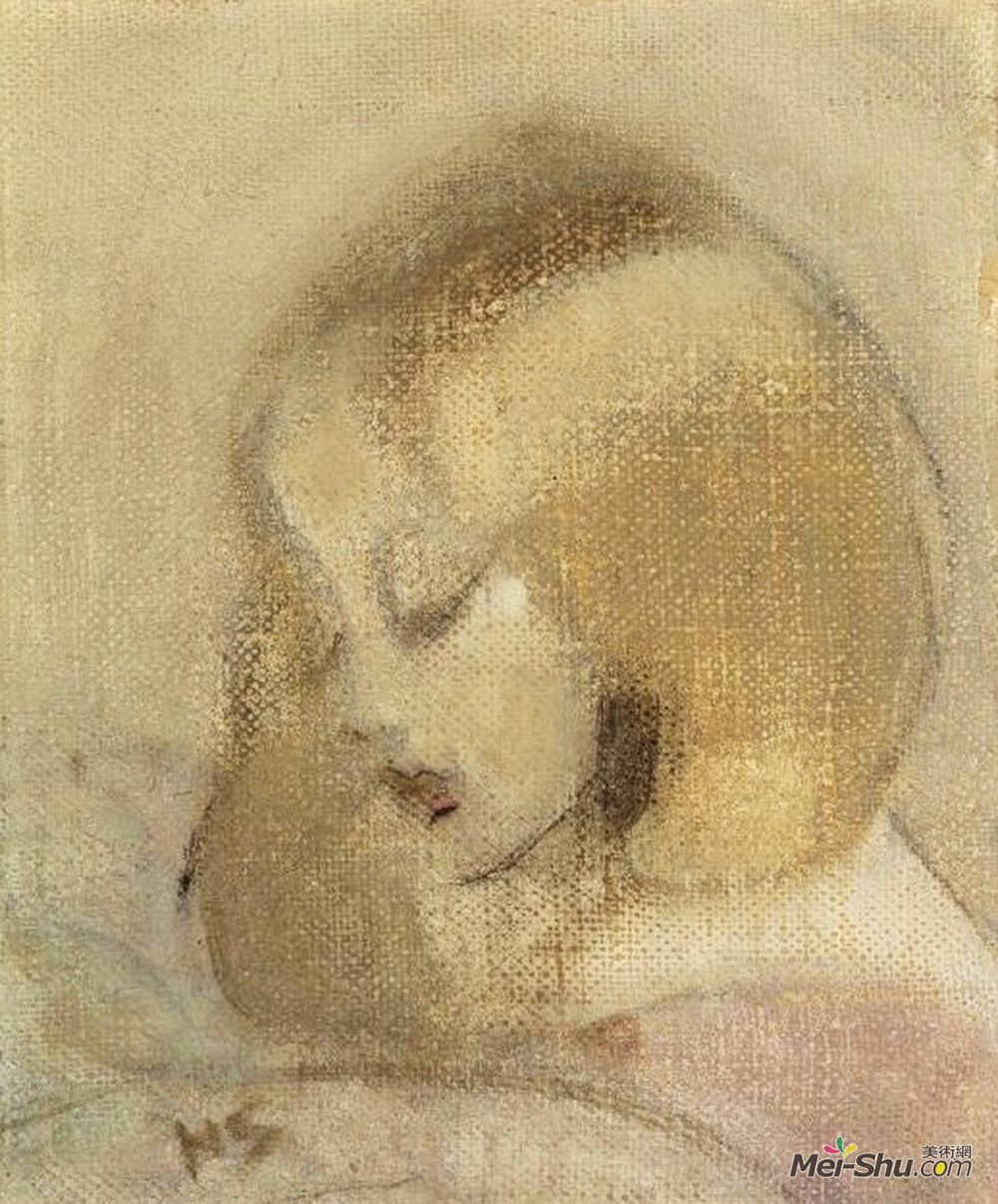 海伦·谢夫贝克(Helene Schjerfbeck)高清作品《环形读数》