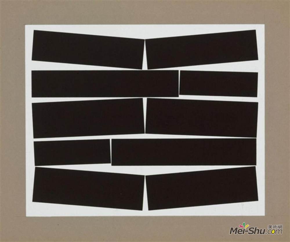 欧伊提席卡(Helio Oiticica)高清作品《Metaesquema (Dois brancos)》