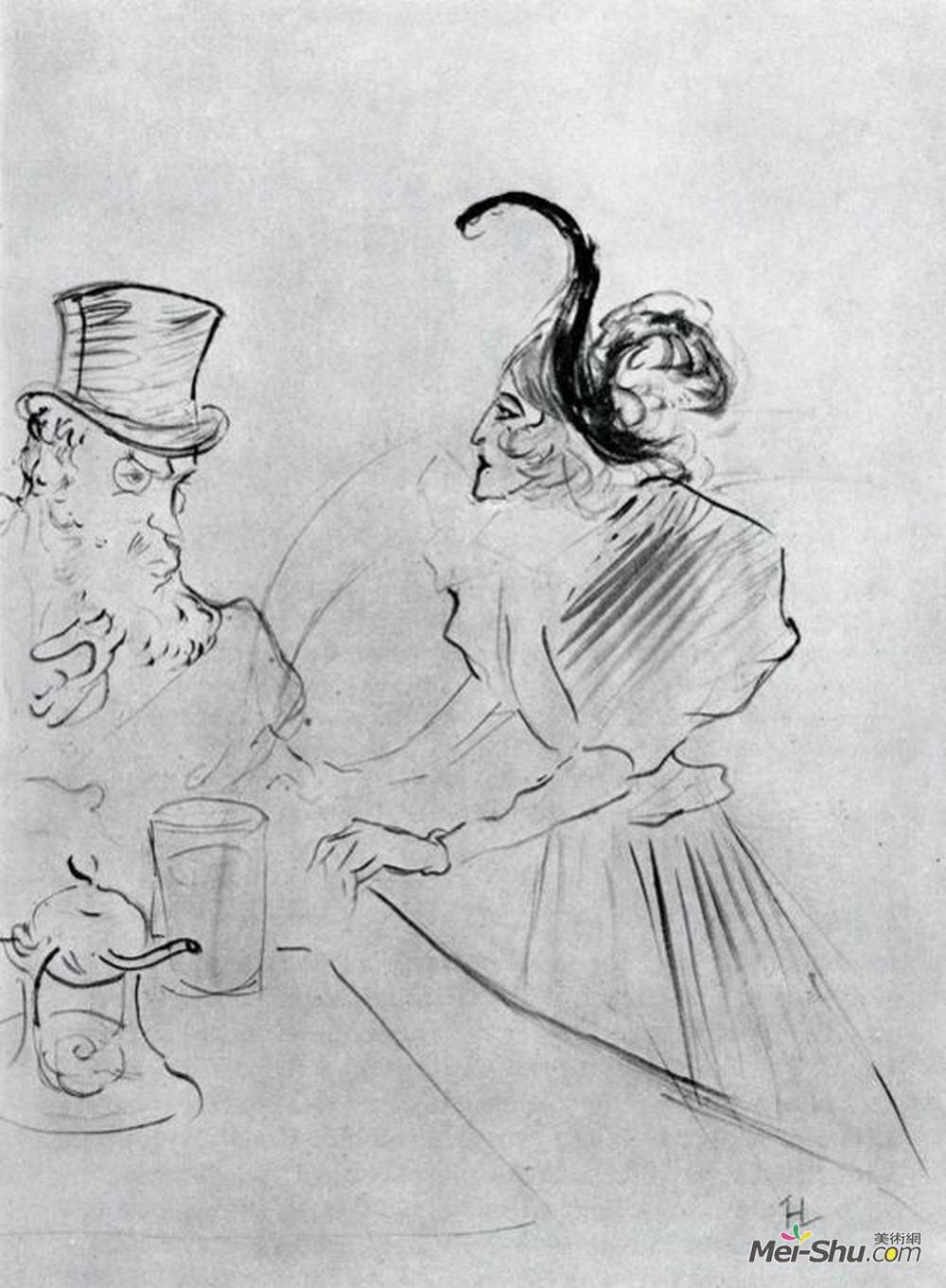 滑冰职业美亨利玛丽雷蒙德图卢兹劳特累克henridetoulouselautrec高清
