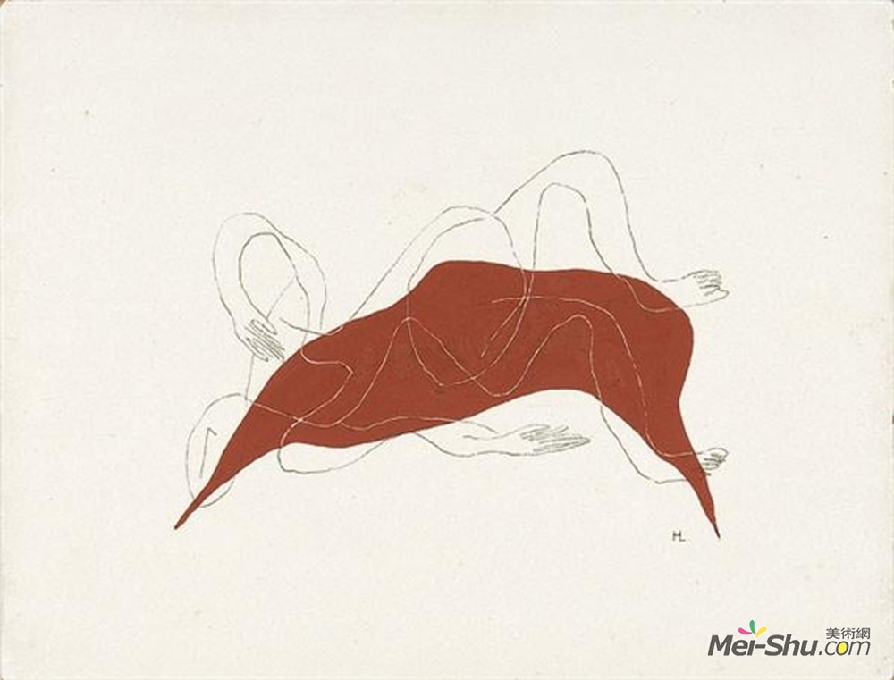 亨利劳伦斯(henri laurens)高清作品《femme&étendue》