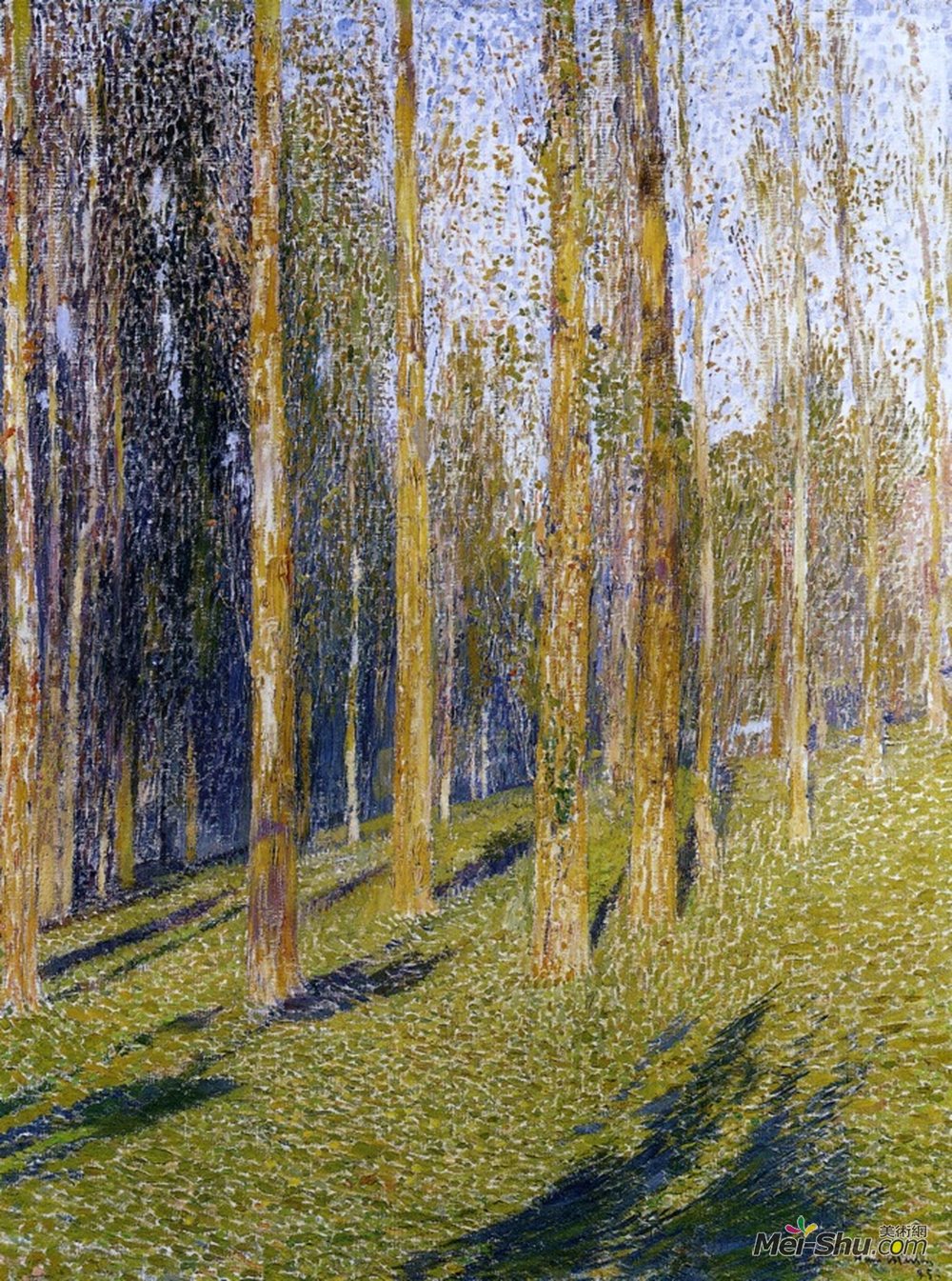 亨利马丁(Henri Martin)高清作品《森林》