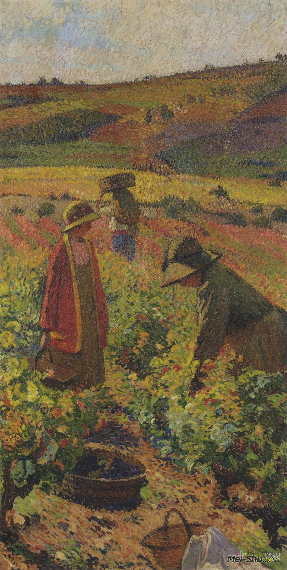 亨利马丁(Henri Martin)高清作品《收集》