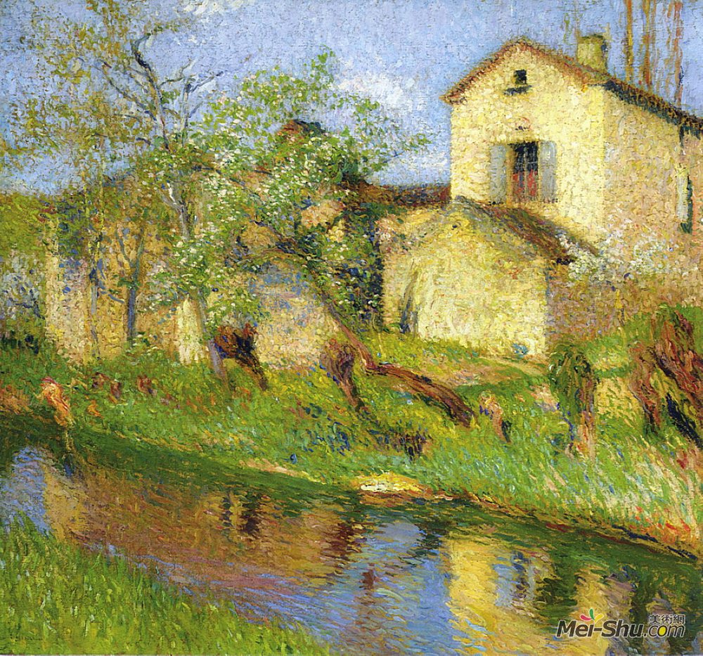 亨利马丁(Henri Martin)高清作品《流动住宅》