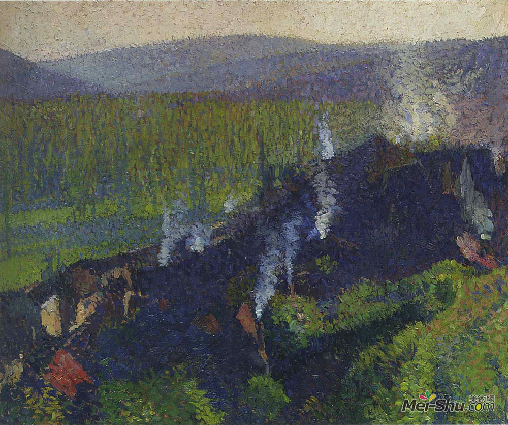 亨利马丁(Henri Martin)高清作品《维拉特》